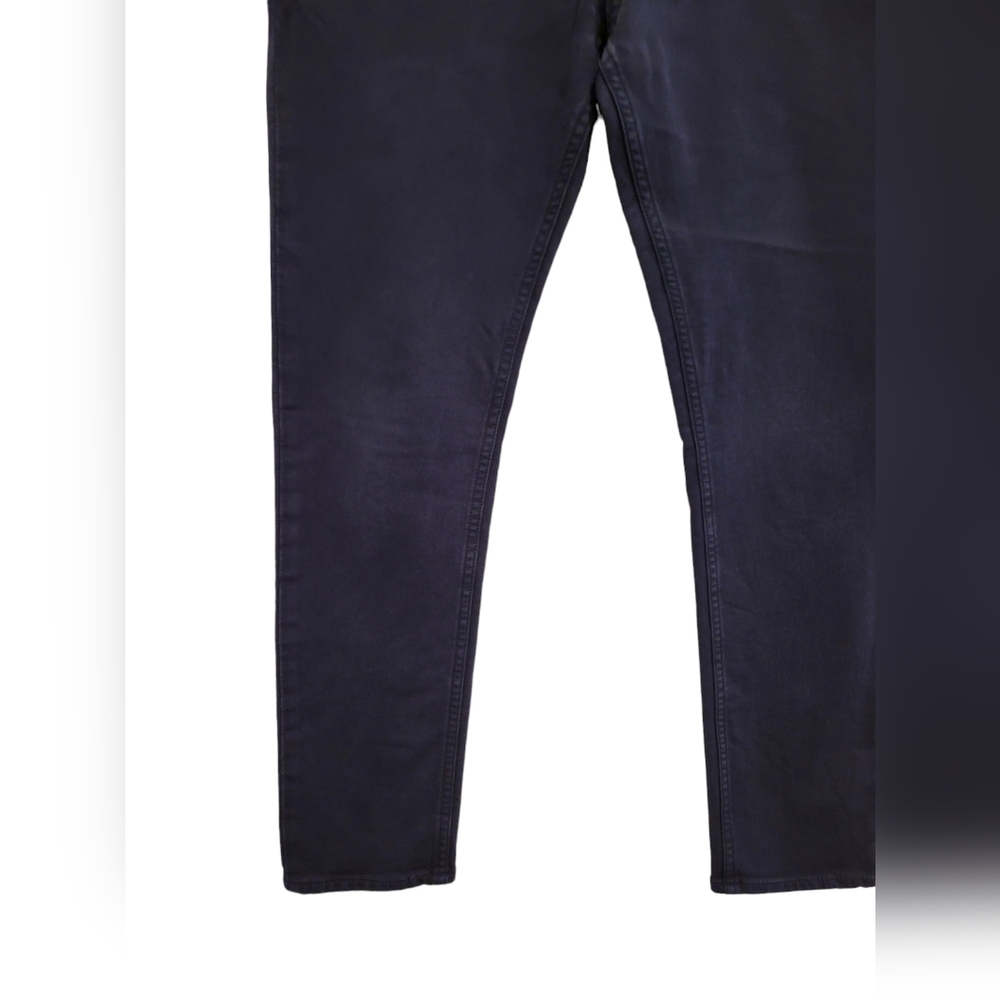 Banana Republic Men's Skinny Traveler Navy Dark Blue Pants Chinos Khakis 31 x 30 - Picture 4 of 7